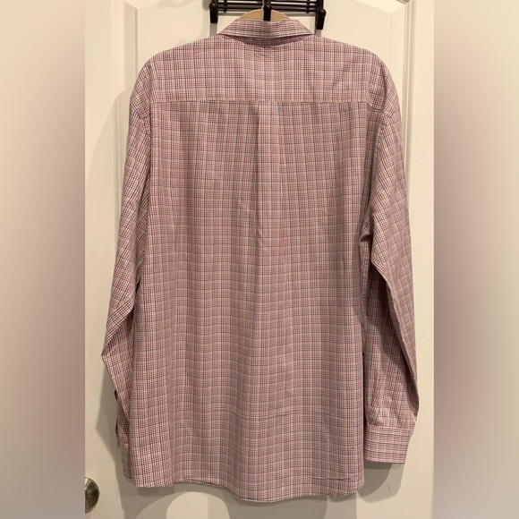 Johnnie-O Gingham Check Madras Plaid Shirt Top Men’s Size XL - Picture 2 of 6